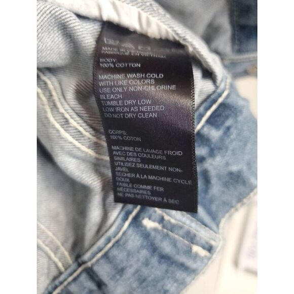 BDG Oversized Women's Denim Trucker Jean Jacket Light Wash Button Front - Picture 9 of 9